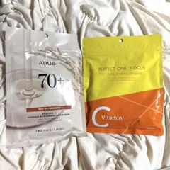 Anua 70+ & パーフェクトワンVCマスクセット