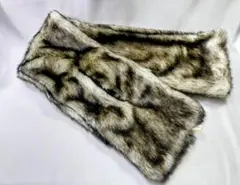 ファー素材マフラー 未使用品