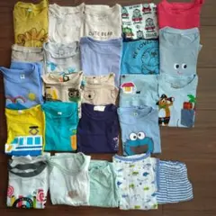 【未使用あり】子供用Tシャツセット 90㎝　24枚まとめ売り