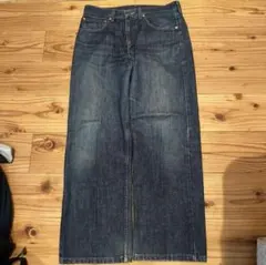 Levi's 512 デニム W32 L34 バギー ストレート greeny