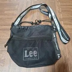 極美品リーLeeショルダーバッグポケット多めブラックのサムネイル