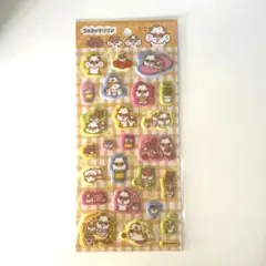 サンリオ　コロコロクリリン　シール　シール帳　ぷっくり　スピンズ　メリング