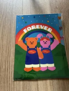 wiggle wiggle クリアファイル　ベアー　Forever 韓国