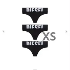 dieselロゴ入り ブラック Tバック 3枚セット