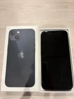 Apple iPhone 13 ミッドナイト 本体 美品 充電ケーブル付き