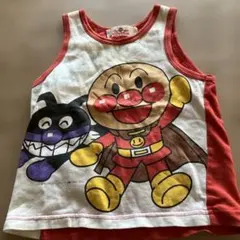 アンパンマン タンクトップ 95cm 赤/白