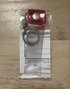 タワレコ 銀テープホルダー 赤 RED