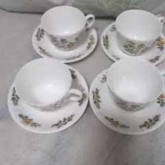新品 エインズレイ AYNSLEY コテージガーデンセパレートトレー 皿 2枚