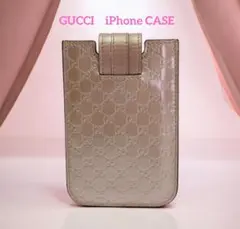 未使用【GUCCI】マイクログッチシマ iPhoneケース/スマホ/マルチケースのサムネイル