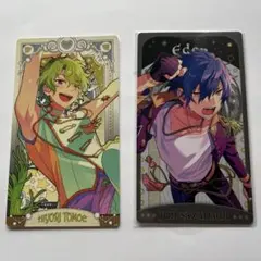 【終】 あんスタ 巴日和 漣ジュン Eden Eve アルカナカード