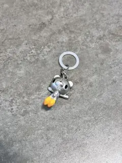 森チャック　めじるしアクセサリー　空を飛ぶクマキカイ