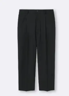 GU　ドライタックアンクルパンツ　メンズＬサイズ　黒