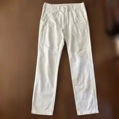 uniqloジーンズ　メンズ白