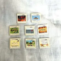 ニンテンドー3DS ゲームソフト 8点セット まとめ売り