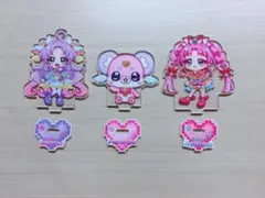 名探偵プリキュア　キュアアンサー　ポチタン　キュアミスティック　アクリルスタンド