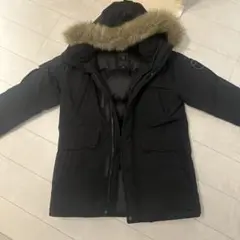 ファー付きダウン レディース