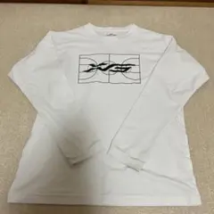 バスケ ロンT 白