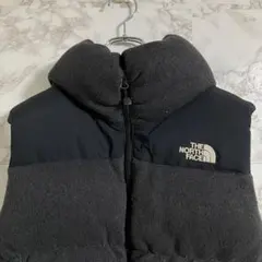 ザノースフェイス　ワンポイント刺繍　ブルームダウンベスト　グリーン　Ｌ　ヌプシ☆のサムネイル
