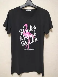 EIKICHI YAZAWA 矢沢永吉 Tシャツ フラミンゴ 黒 L
