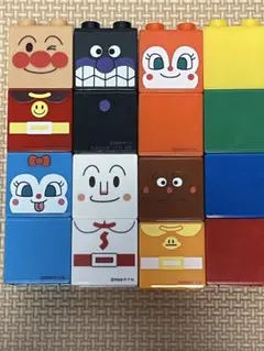 アンパンマン おともだちブロックセット＋ブロックラボのブロック多数＋お人形