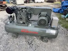 日立レシプロコンプレッサー7.5P-9.5VP510馬力／三相200V／ベビコン 