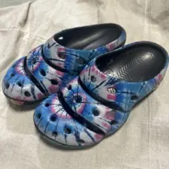 限定コラボ美品☆ キーン ヨギ ジェリーガルシア 赤 25㎝ サボサンダル