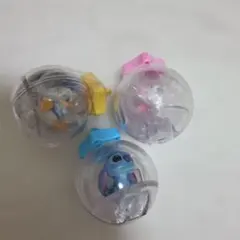 10月末まで ディズニー カプセルボトルチャーム マリー ドナルド スティッチ