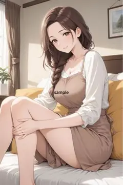 m451 AIイラスト　かわいい　A4ポスター