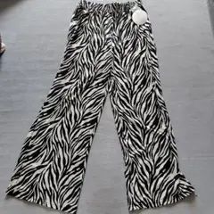 Lespoir ゼブラ柄 パンツ Mサイズ