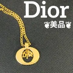 美品✨️Christian Dior　ディオール　ネックレス　ロゴ　ヴィンテージ