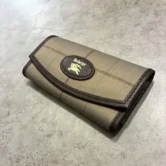 Burberry's　キーケース　ノバチェック　ブラウン　4連