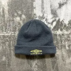 umbro 00s デサント製 ニットキャップ ビーニー 日本製 y2k