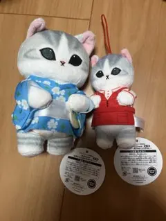 mofusandマスコットROUND1ver. &浴衣にゃん おおきめマスコット