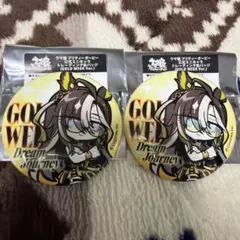 ウマ娘 ららぽーと 三井 缶バッジ ドリームジャーニー - メルカリ
