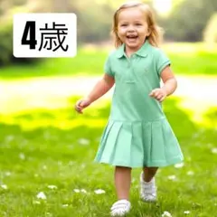 【新品】ラルフローレン 半袖ワンピース 4歳 Ralph Lauren キッズ