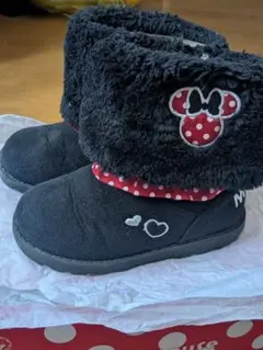 ミニーマウス ファー付きブーツ