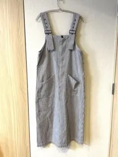 UNIVERSAL OVERALL☆ジャンパースカート☆サロペット☆ストライプ