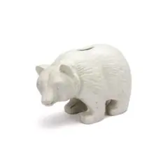 Detail / Iron Bear Bank "White" 貯金箱