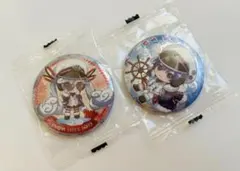 Snow Miku 2022 缶バッジ 2個セット 初音ミク KAITO