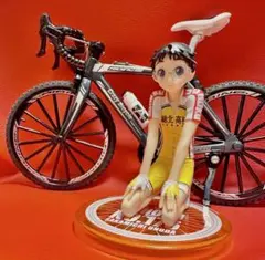 【超特価〜12/1】パルメイト 弱虫ペダル 小野田　フィギュア　自転車　セット