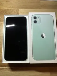 Apple iPhone 11 本体 ミントグリーン