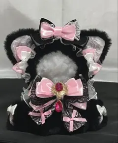 ねこ耳 おすわりぬい服