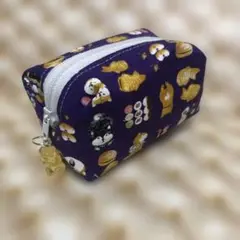 即売御免！ミニキャラメルポーチ柴犬④