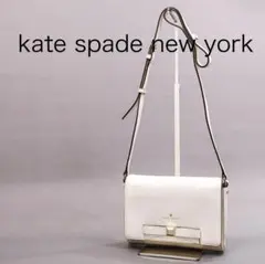 H6061-9◾️ケイトスペード　リボン付斜めがけショルダーバッグ　Y2K