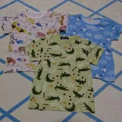 キッズ 半袖Tシャツ 3枚セット 95cmのサムネイル
