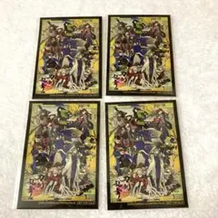 刀剣乱舞　ステッカー　4枚セット　非売品