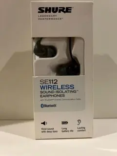 SHURE SE112-BT1 ワイヤレスイヤホン 高遮音性 Bluetoothのサムネイル