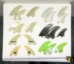 サーフボードフィン7セット(おまけ付き)