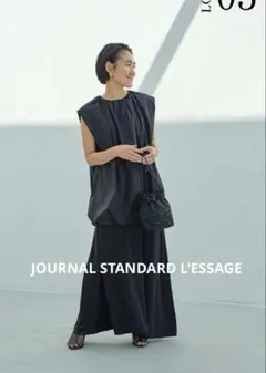 ジャーナルスタンダードレサージュ 金子綾 スパンコールJQブラウス 黒 