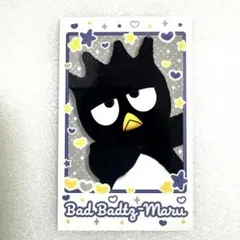 バッドばつ丸　サンリオ　キャラポトレ　カード　グッズ　ライブキャラクター